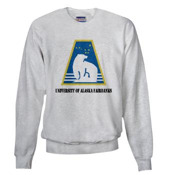 uaf - A01 - 04 - SSI - ROTC - University of Alaska Fairbanks with Text - White T-Shirt